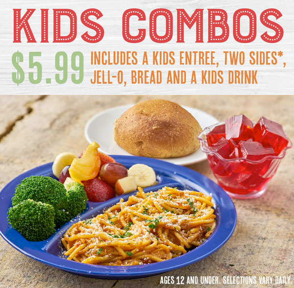 Kid's Menu Graphic